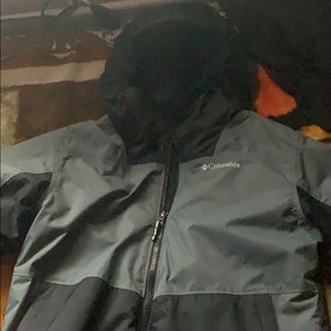 Columbia rain jacket for youth